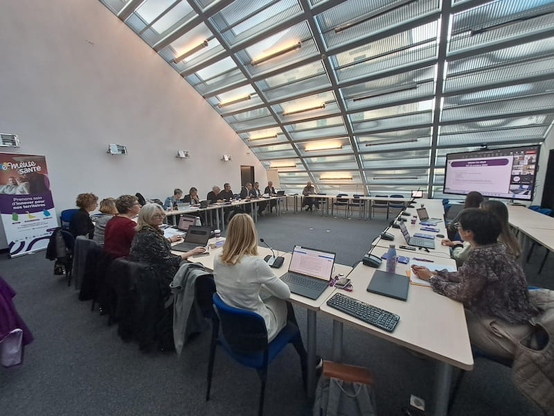 Photo du comité exécutif e-Meuse santé